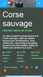 Mobile Screenshot of corse-sauvage.com