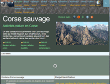 Tablet Screenshot of corse-sauvage.com